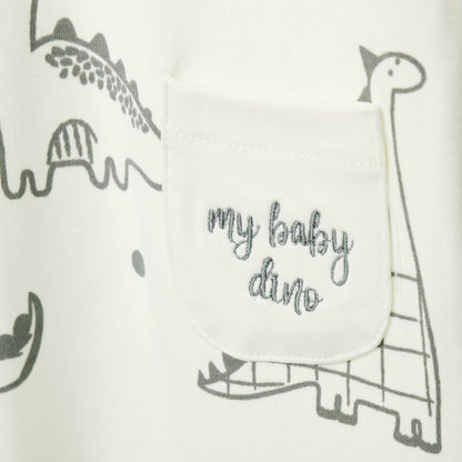 Dino Diaries Baby Rompers  (Pack of 3)