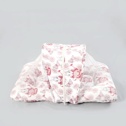Bunny Bloom Mosquito Net Bed