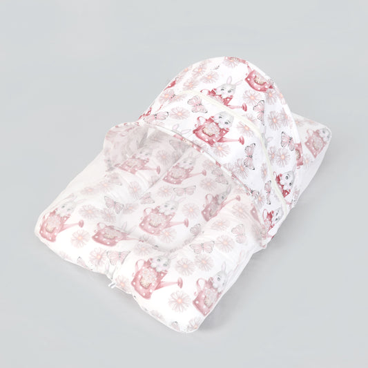 Bunny Bloom Mosquito Net Bed