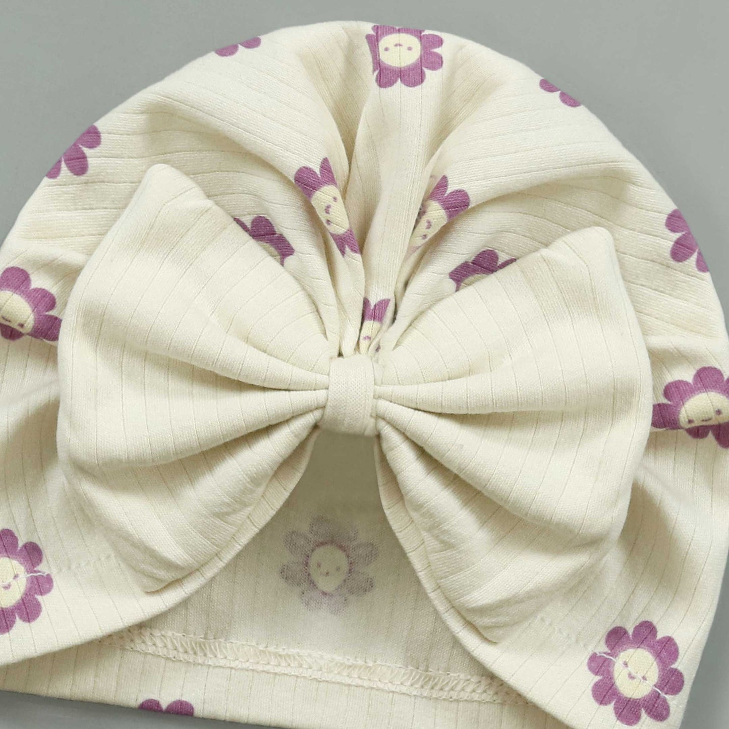 Floral Baby Caps - Pack Of Three