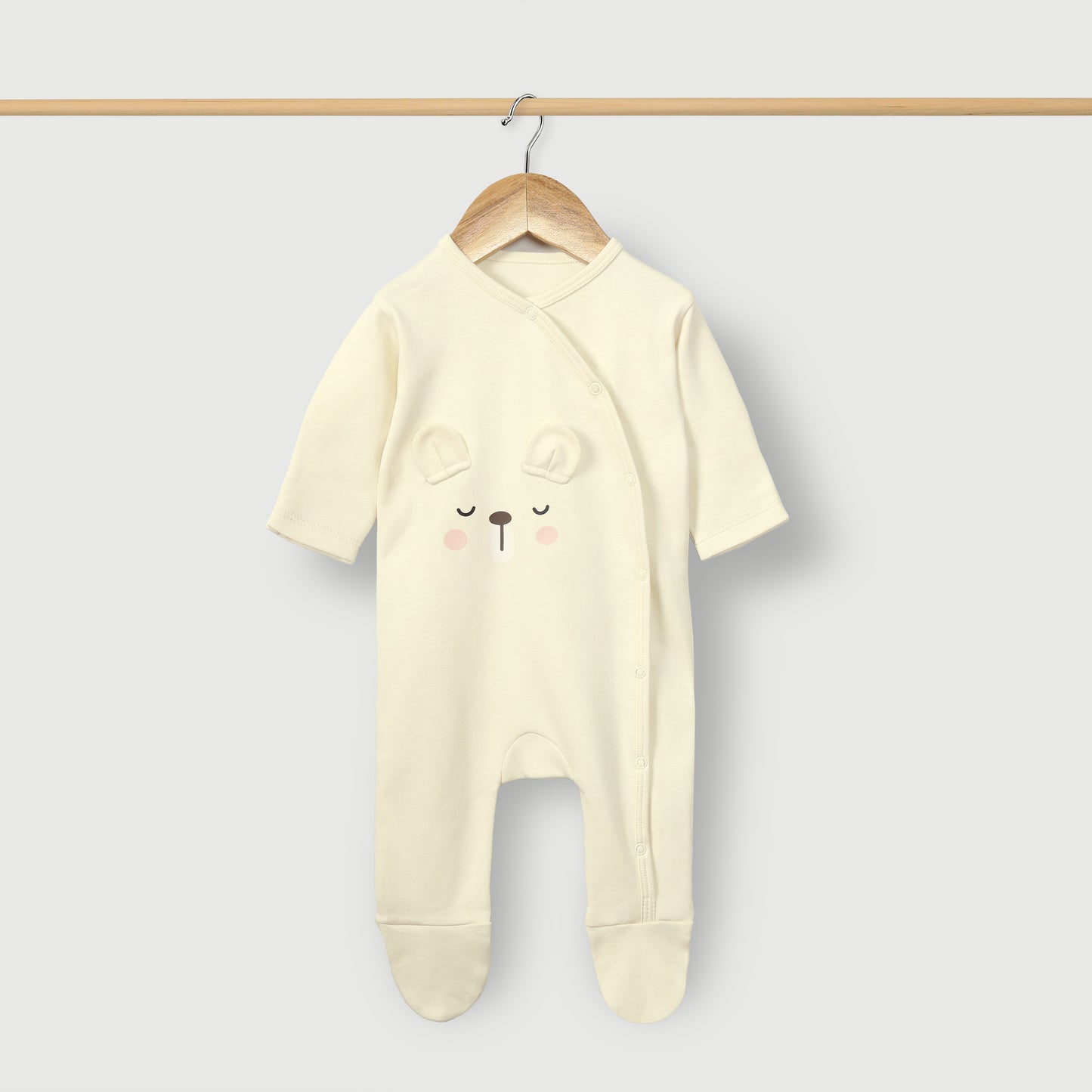 Animal Printed Baby Rompers (Pack of 3)