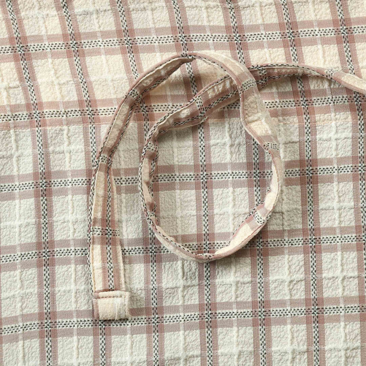 Tiny Plaid Nursing Apron