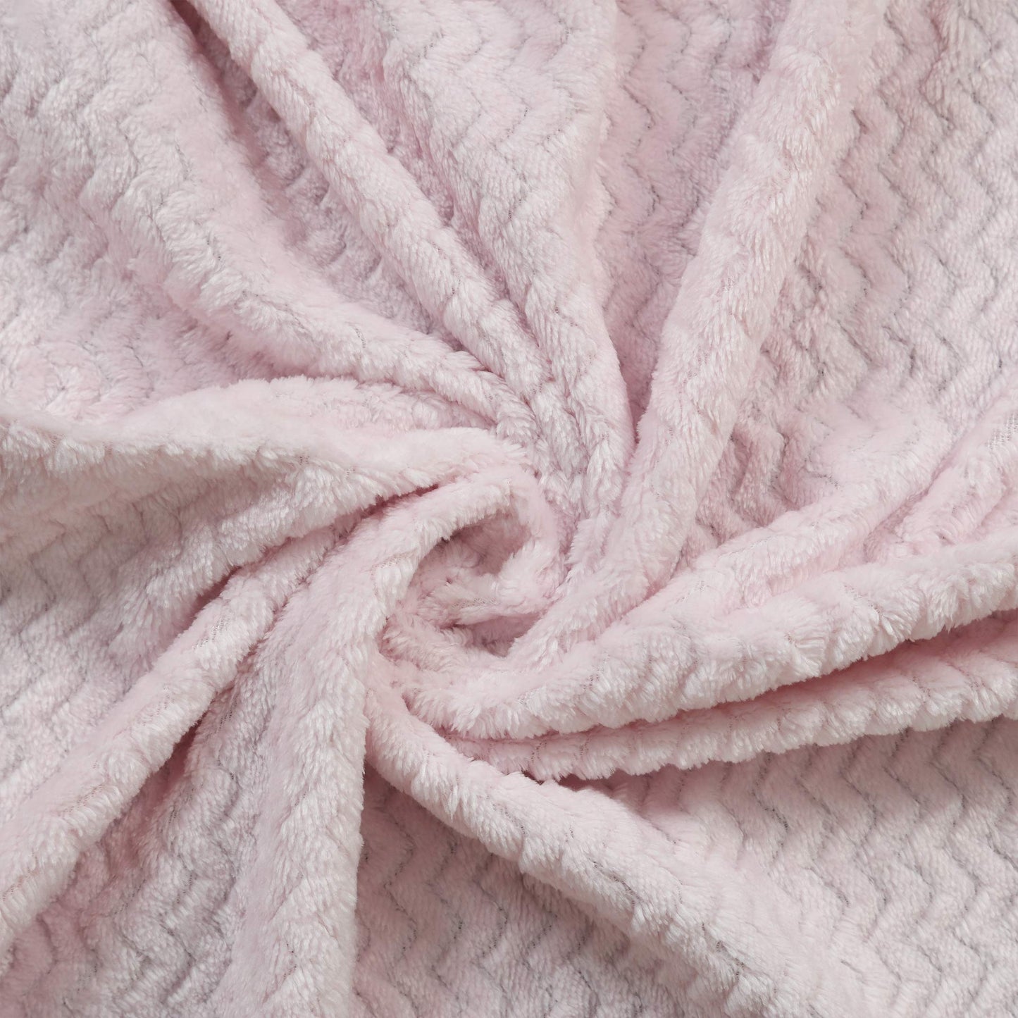 Zigzag Embossed Fleece Blankets