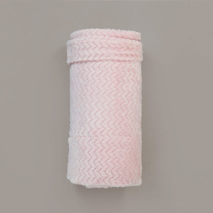 Zigzag Embossed Fleece Blankets
