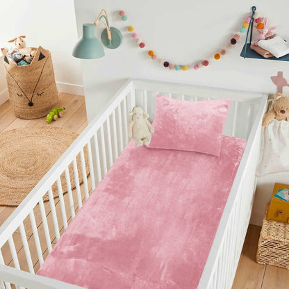 Fleece Fitted Sheet & Pillow