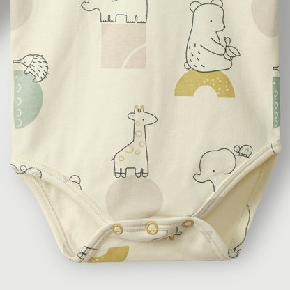 Hello Little Knitted Fleece Dungaree 2pc Set