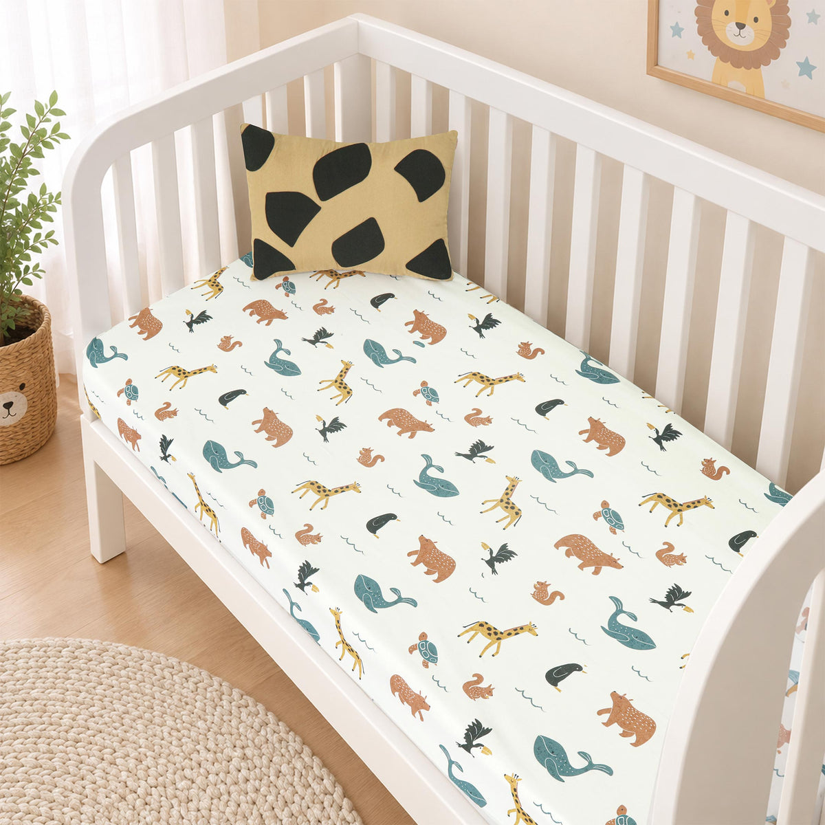 Animal Kingdom Crib Set