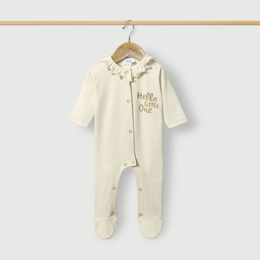 Butterfly Printed Baby Rompers (Pack of 3)