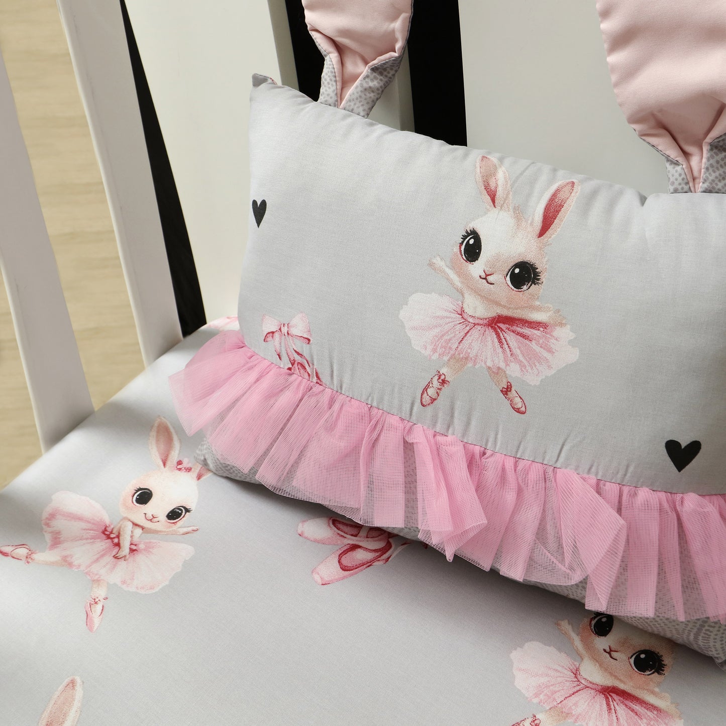 Baby Ballet Crib Bedding Set