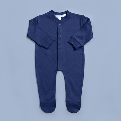 Simple Style Solid Color Baby Romper