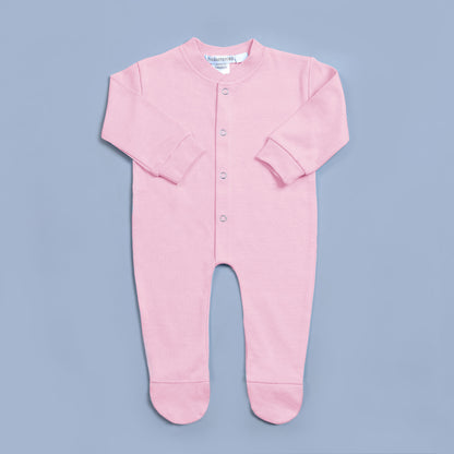 Simple Style Solid Color Baby Romper