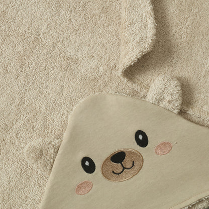 Bear Hooded Baby Towel