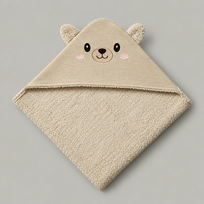 Bear Hooded Baby Towel