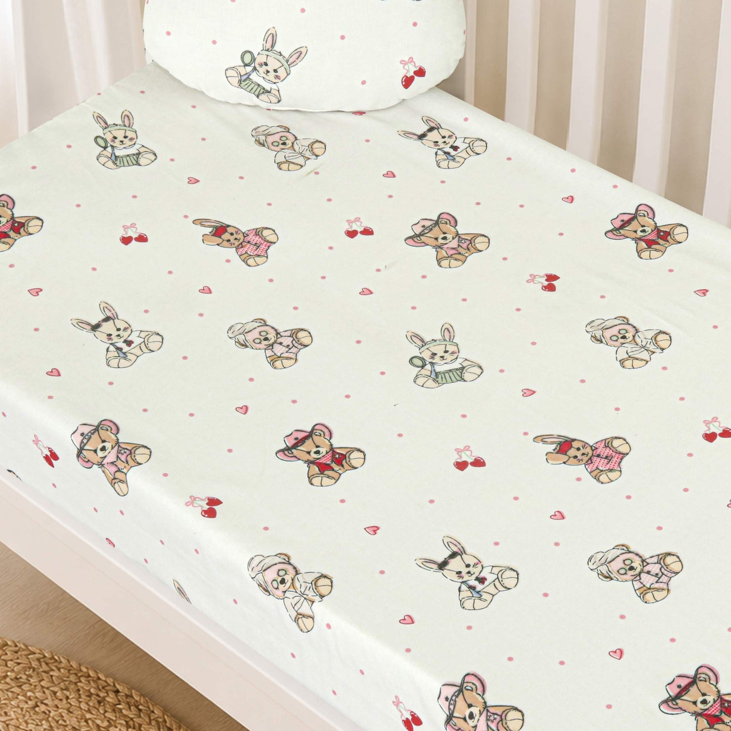 Bear & Bunny Crib Set