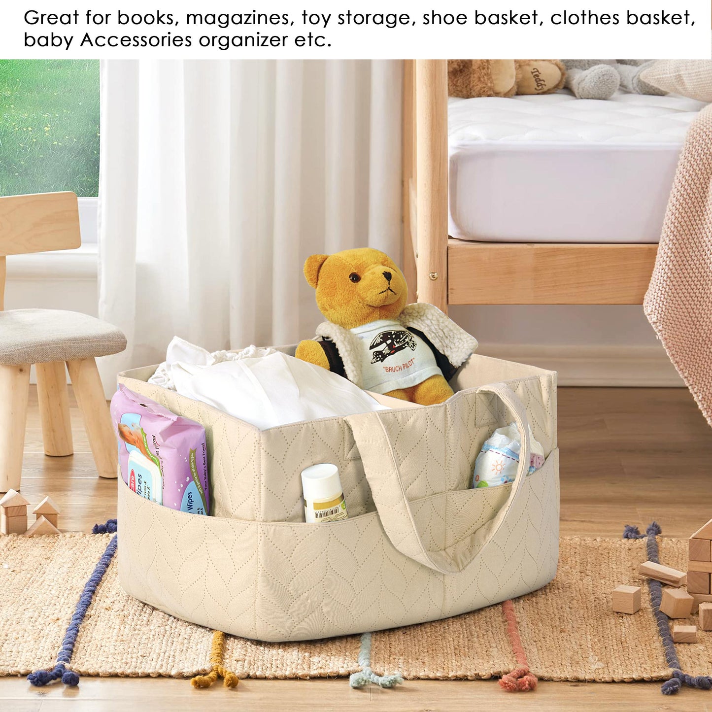 Baby Caddy Organizer Beige