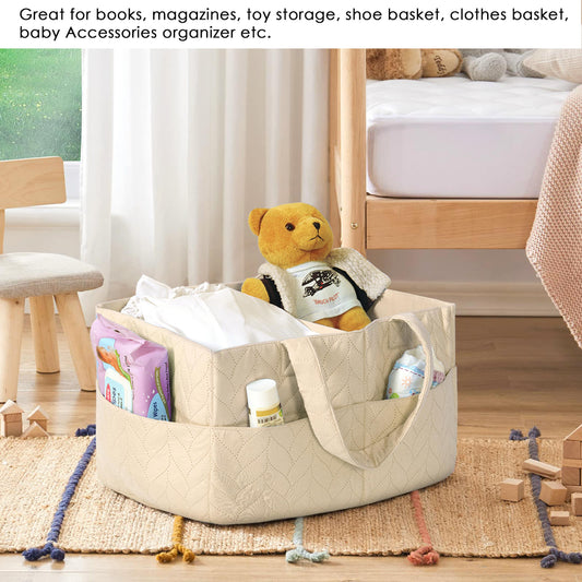Baby Caddy Organizer Beige