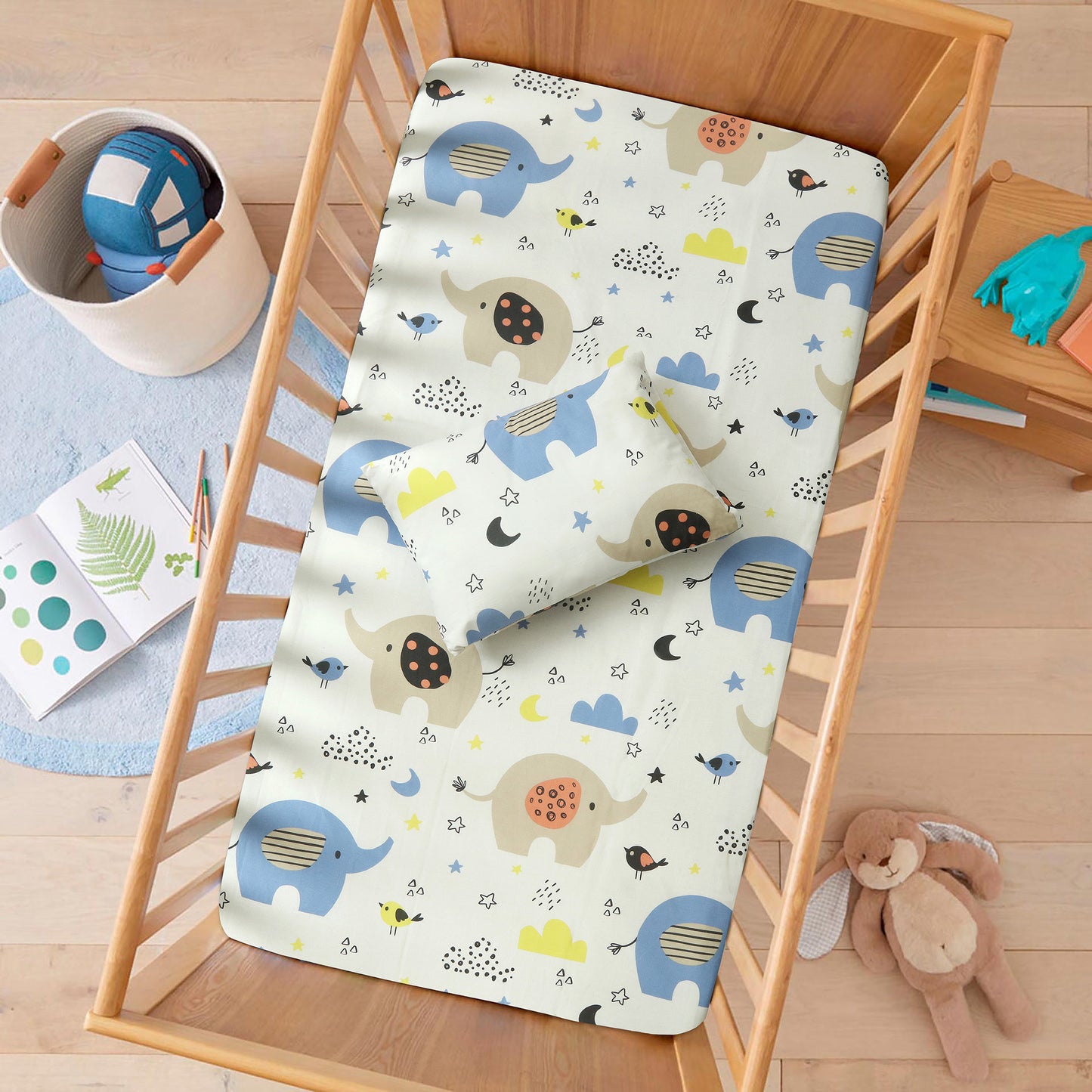Birdie Friends Baby Crib Bedding Set