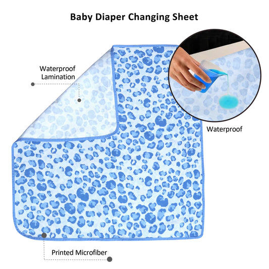 Sky Pebbles Baby Diaper Changing Sheet