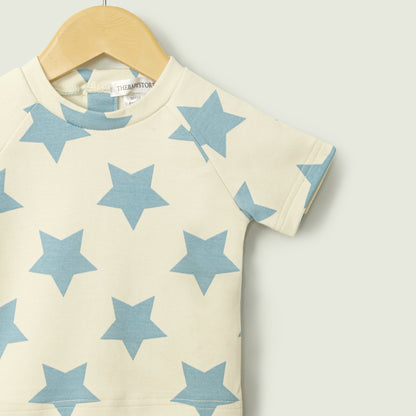 Blue Star Printed Shirt
