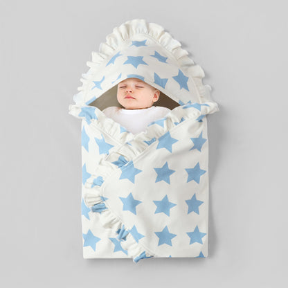 Blue Stars Wrapping Sheet