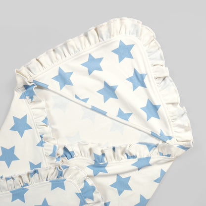 Blue Stars Wrapping Sheet