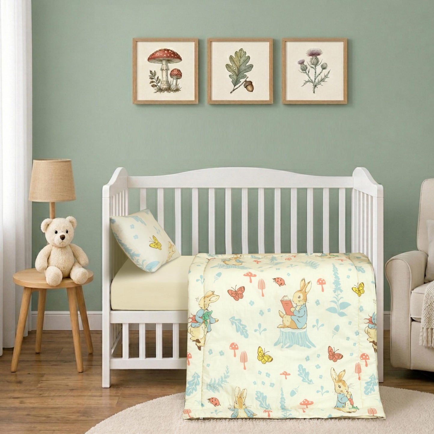 Bunny Baby Comforter Set