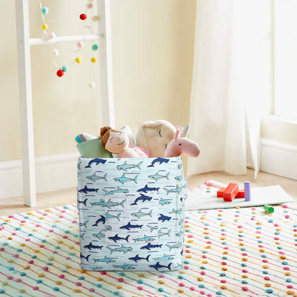 Deadly Sharks Baby Toy Basket