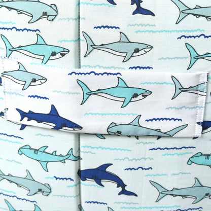 Deadly Sharks Baby Toy Basket