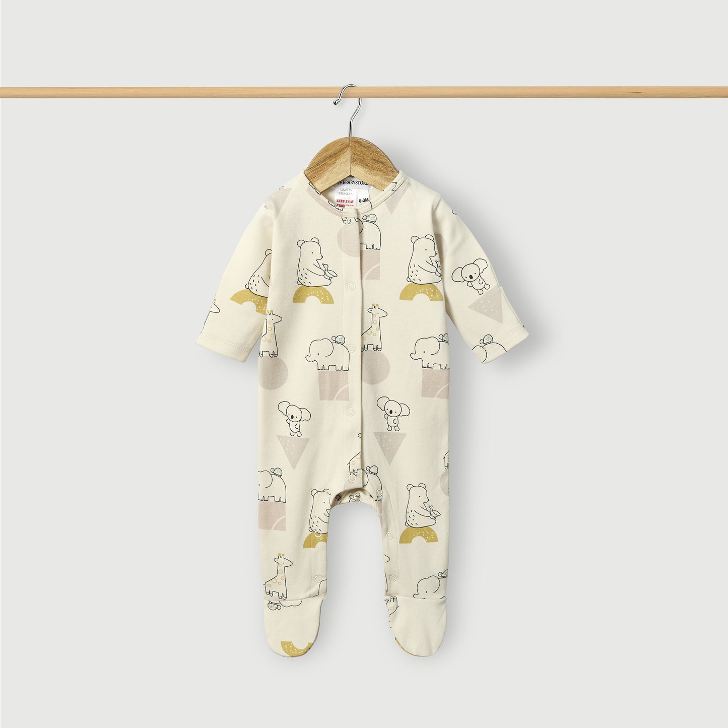 Hello Friend Printed Baby Romper