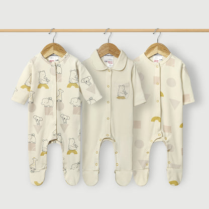 Friends Printed Baby Rompers (Pack of 3)