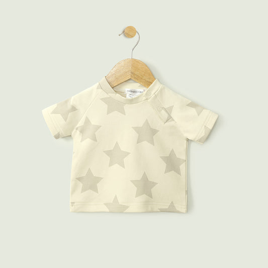 Grey Stars Printed Shirt