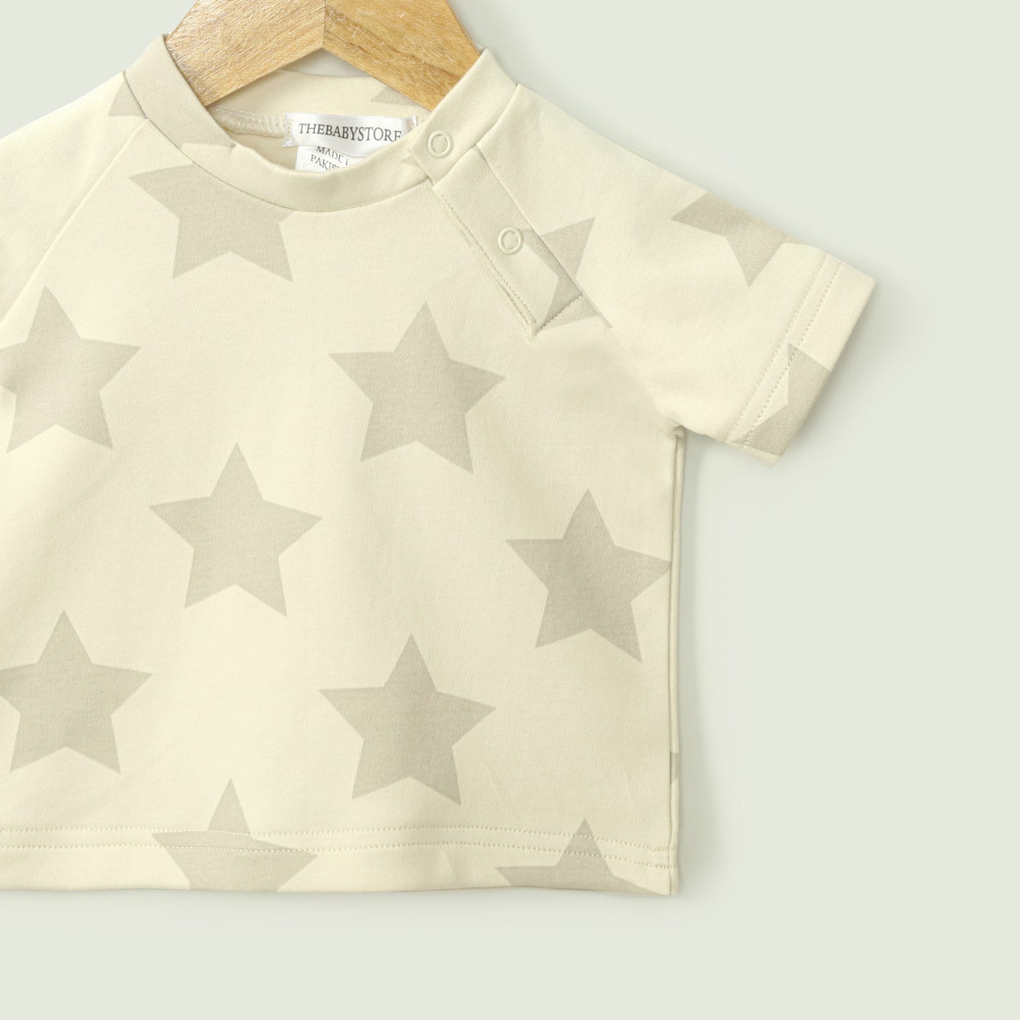 Grey Stars Printed Shirt