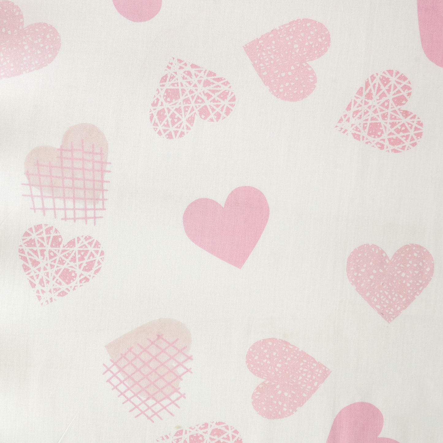 Heart Printed Baby Crib Bedding Set