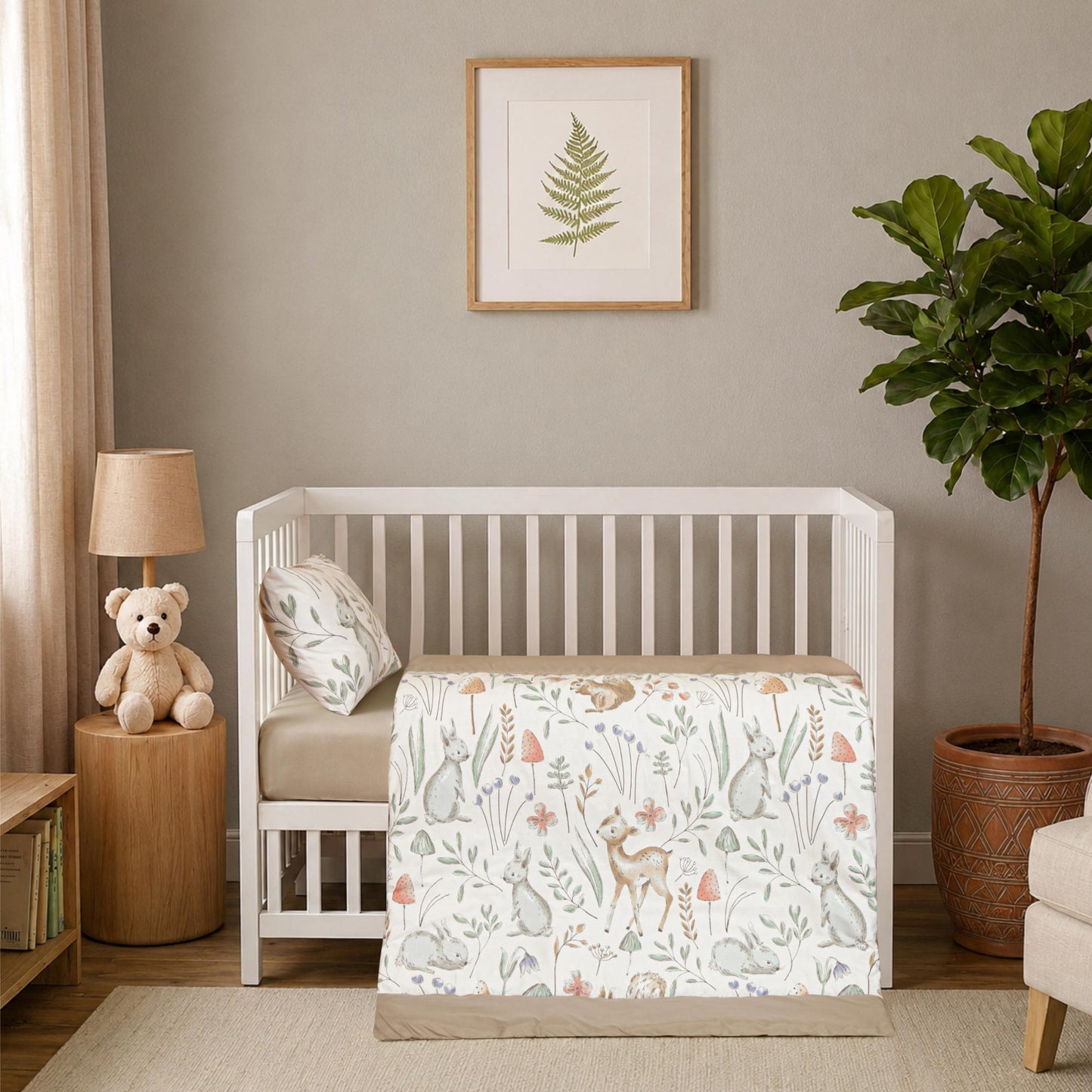 Jungle Friends Baby Comforter Set