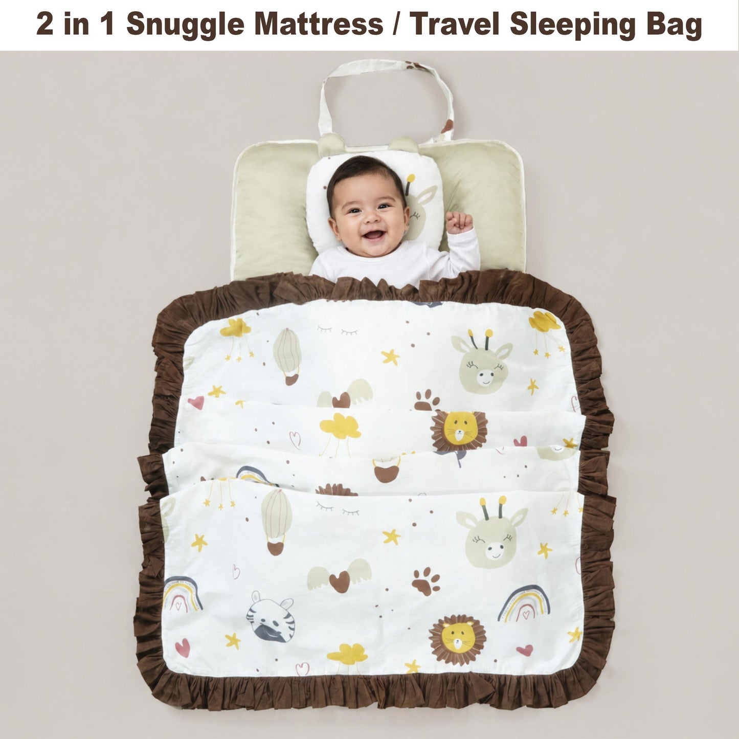 Jungle Joy Baby Portable Bed