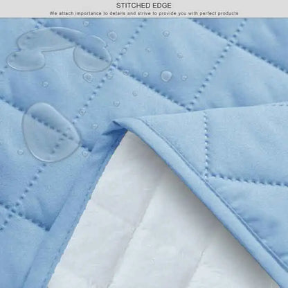Kids Waterproof Mattress Protector Fitted Sky
