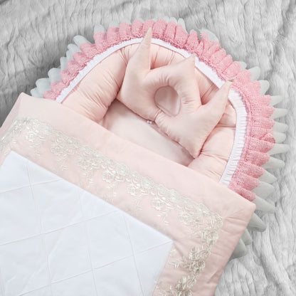 Luxury Laced Baby Snuggle Bed