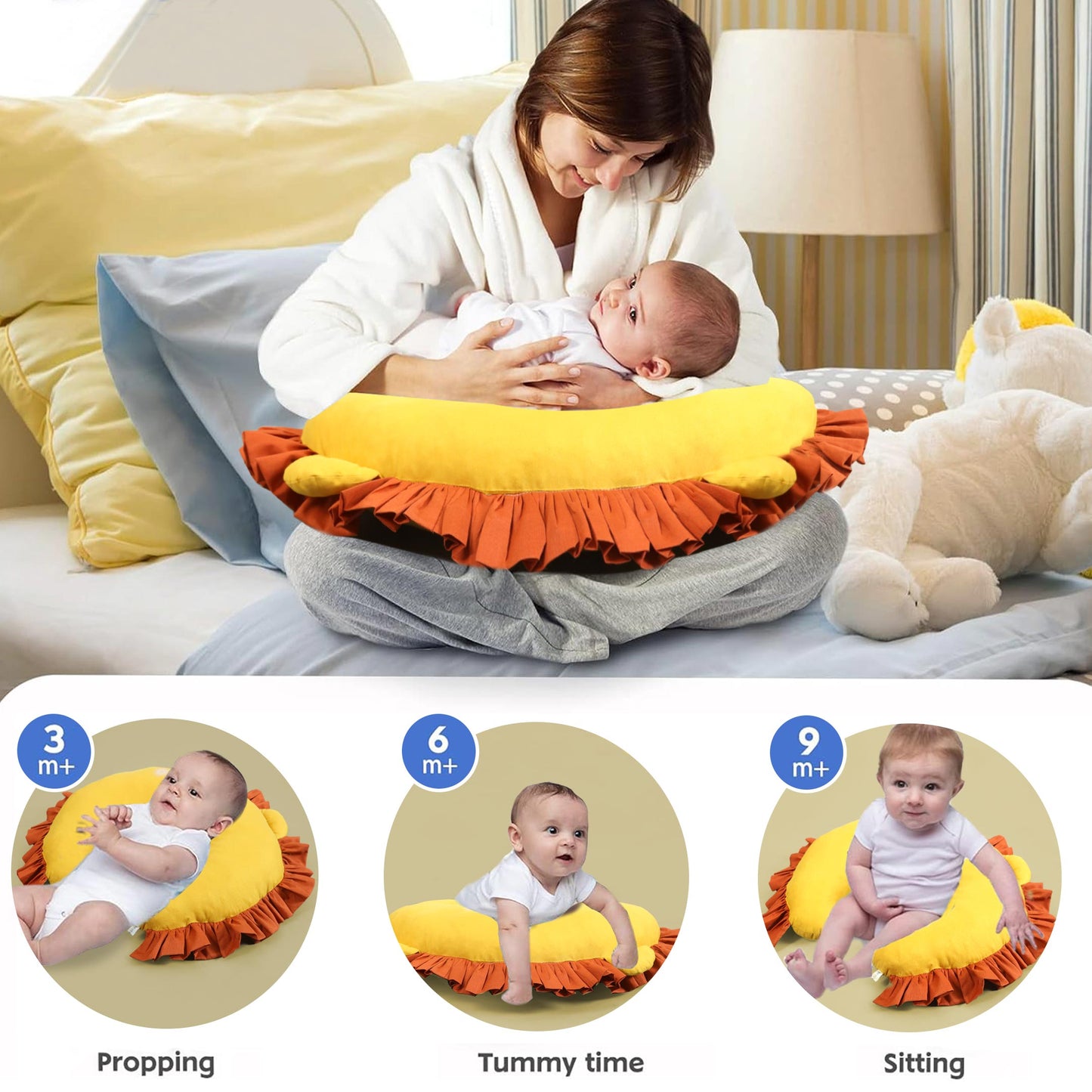 Lion Kingdom Nursing Pillow