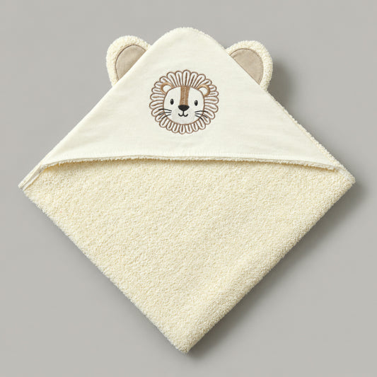 Lion Hooded Baby Towel