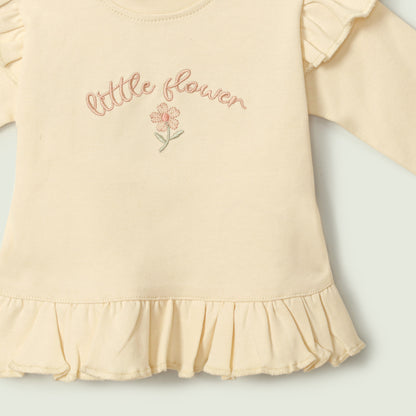 Little Flower Embroidered Top