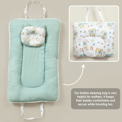 Little Sailor Bear Baby Portable Bed