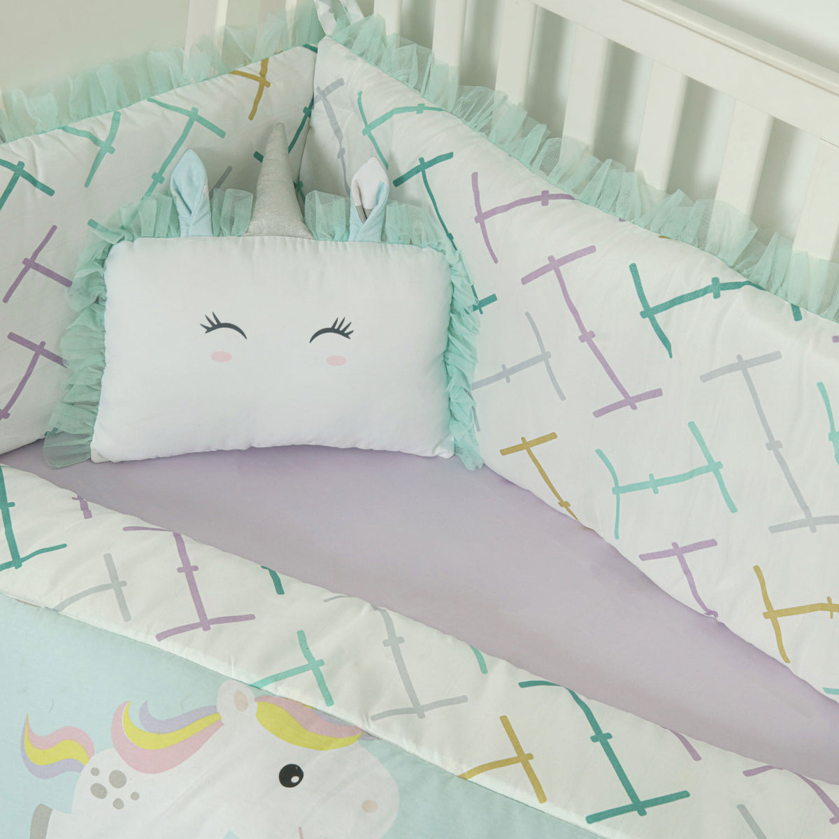 Magical Unicorn Cot Set