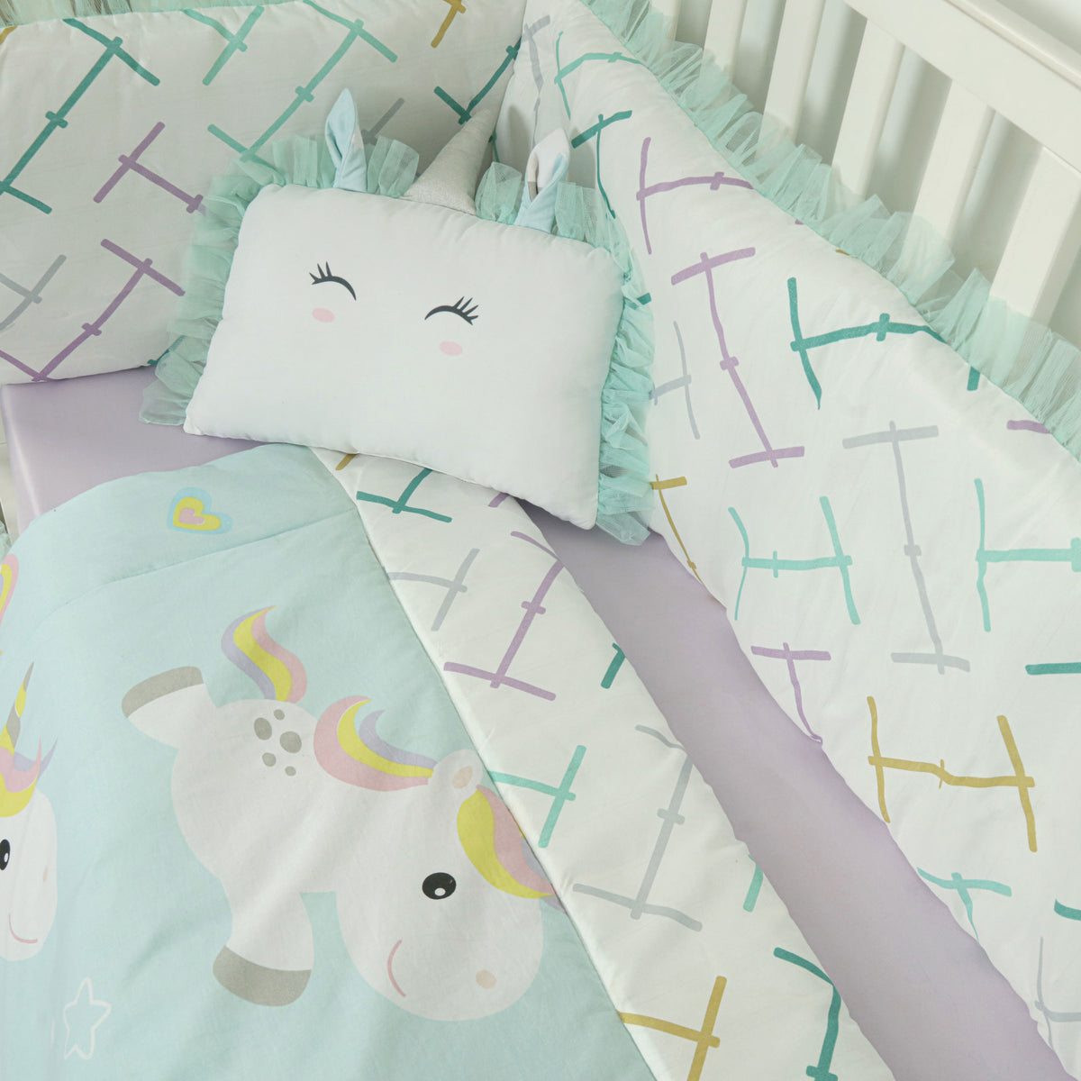 Magical Unicorn Cot Set