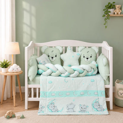 Moon & Bear Cot Set