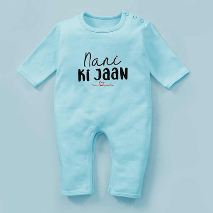 Nani ki Jaan Embroidered Baby Romper