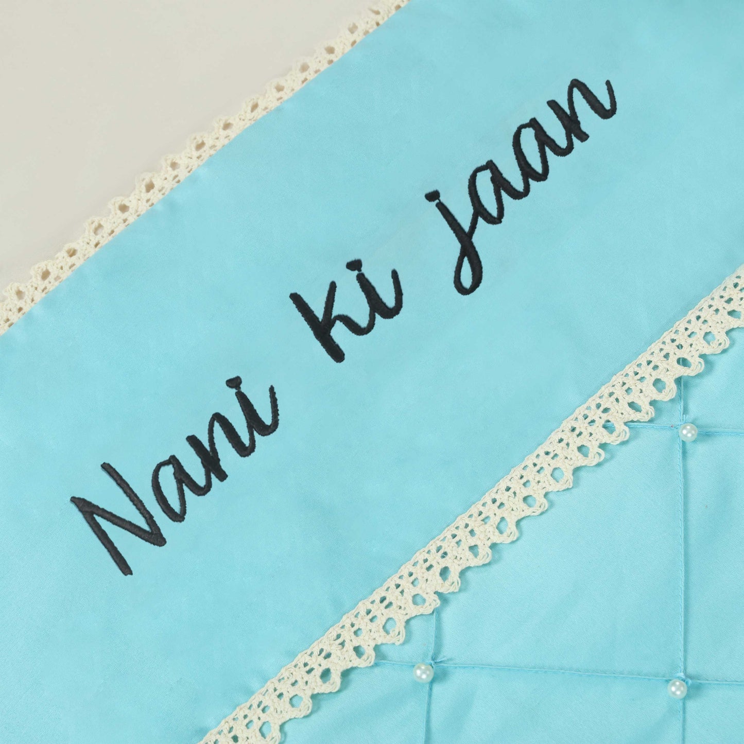 Nani ki Jaan Luxury Hand Pleated Baby Sleeping Carry Nest