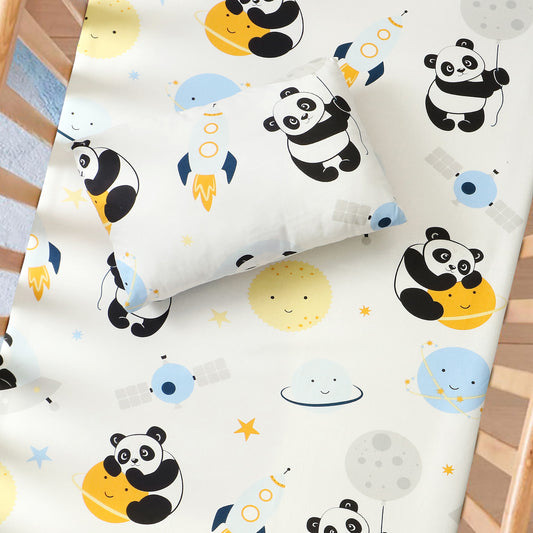 Panda Baby Crib Bedding Set