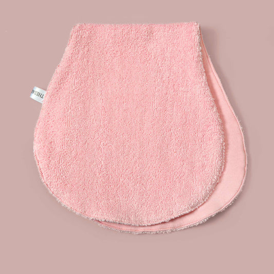 Pink Towel Baby Burp Cloth