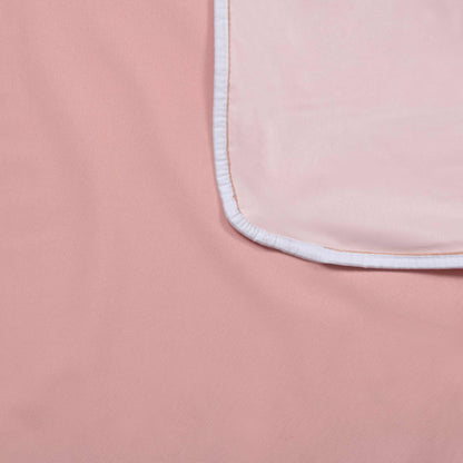 Plain Pink Baby Diaper Changing Sheet