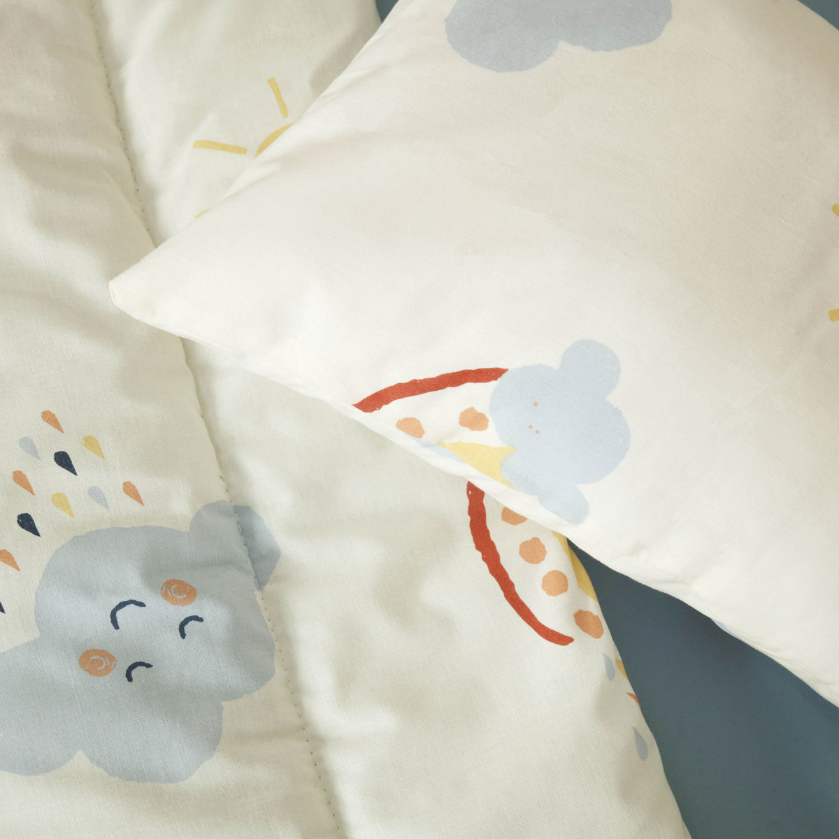Rainbow Skies Cot Set